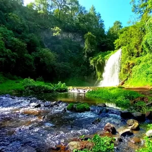 Cascadas dos mundos y Acaxochitlán